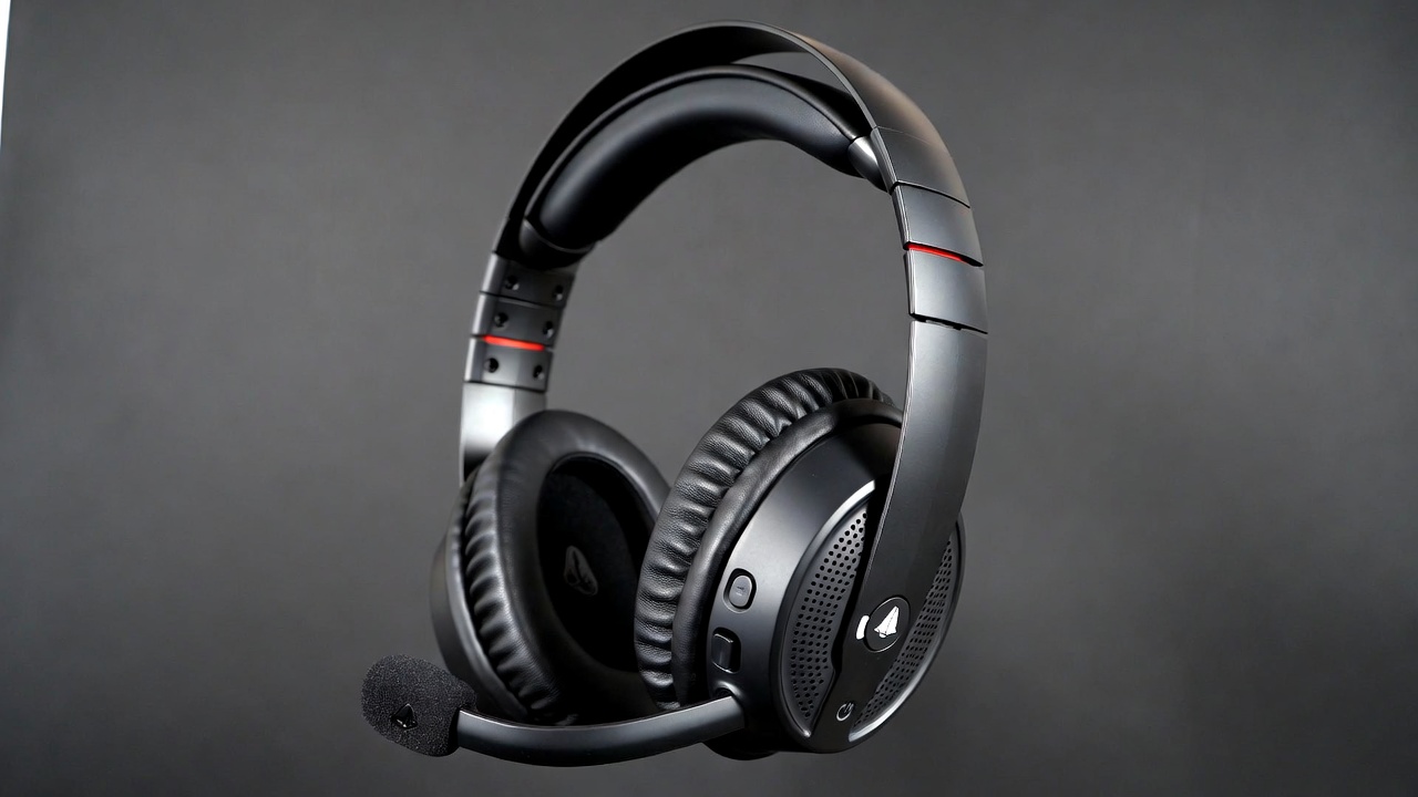 Turtle Beach Stealth 600 Gen 3 wireless gaming headset in black shown from the side