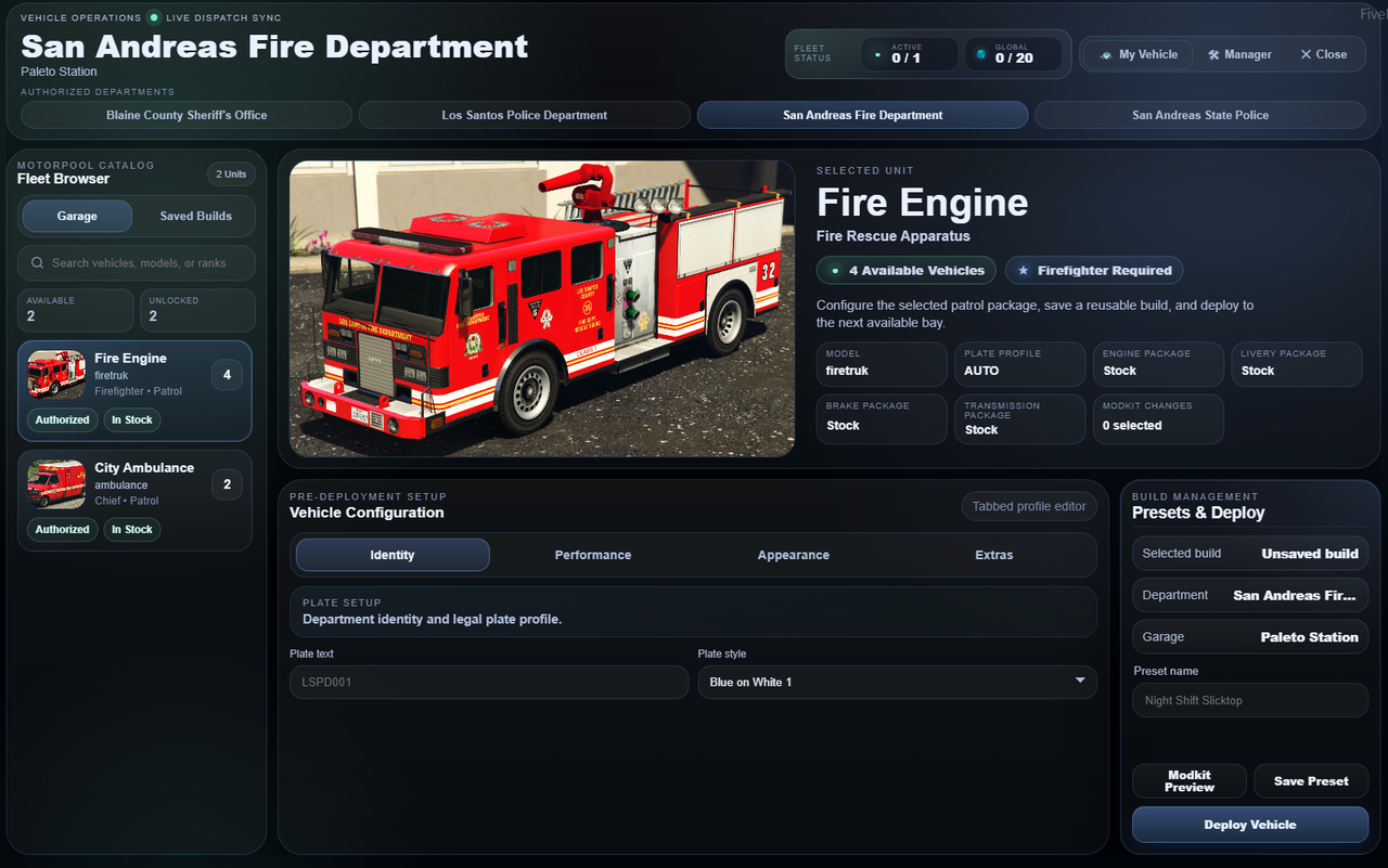 SimplePoliceGaragev2 gallery image