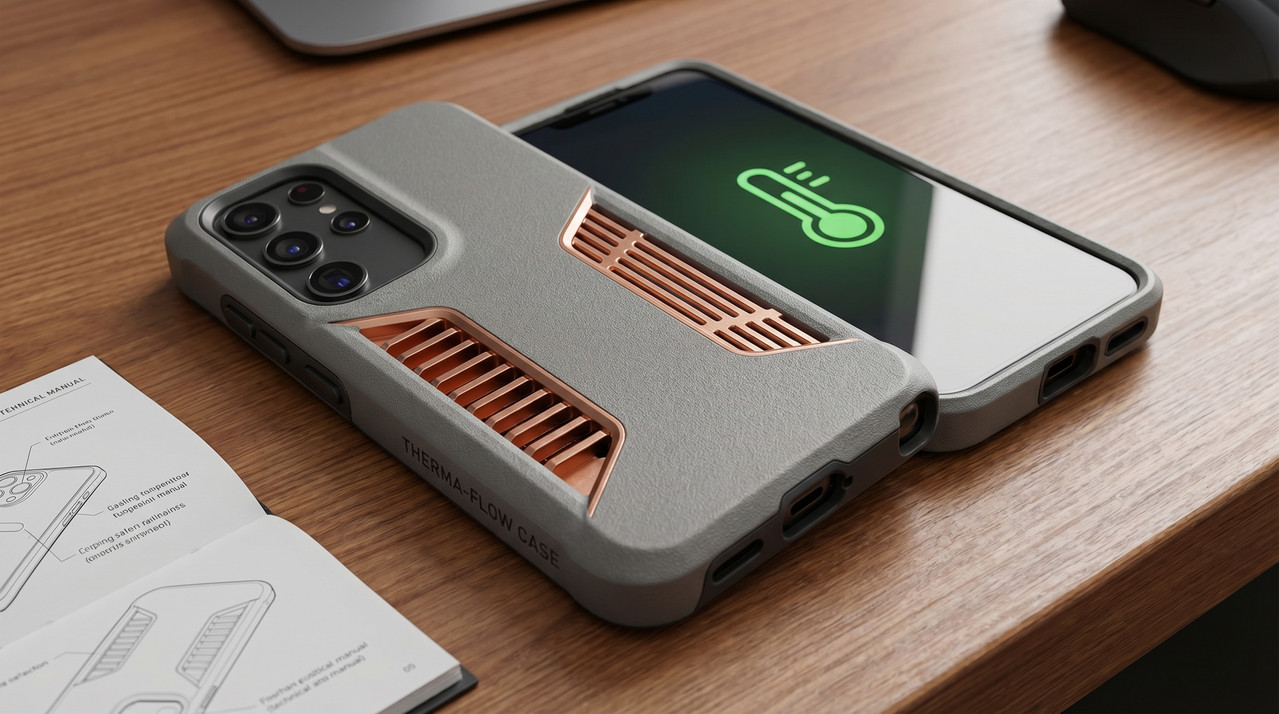 phone overheating case
