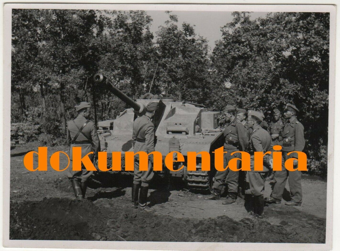 Photo StuG Jagd-Panzer Front-Einsatz Italien,Rumänien