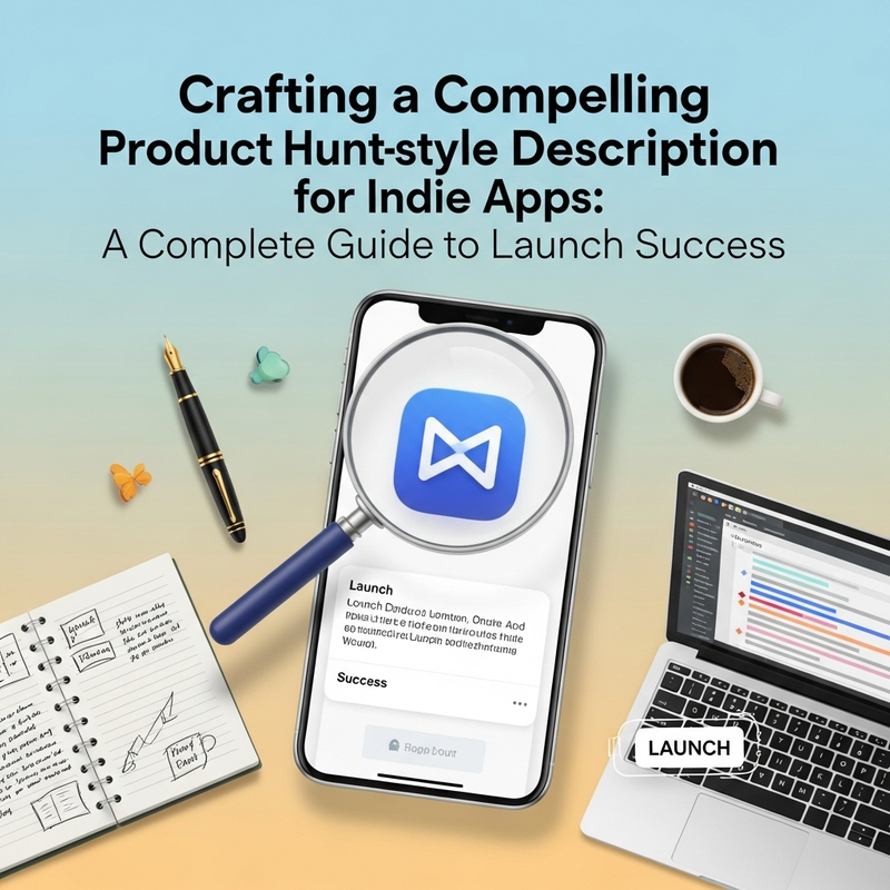 Crafting a Compelling Product Hunt-style Description for Indie Apps: A Complete Guide to Launch Success
