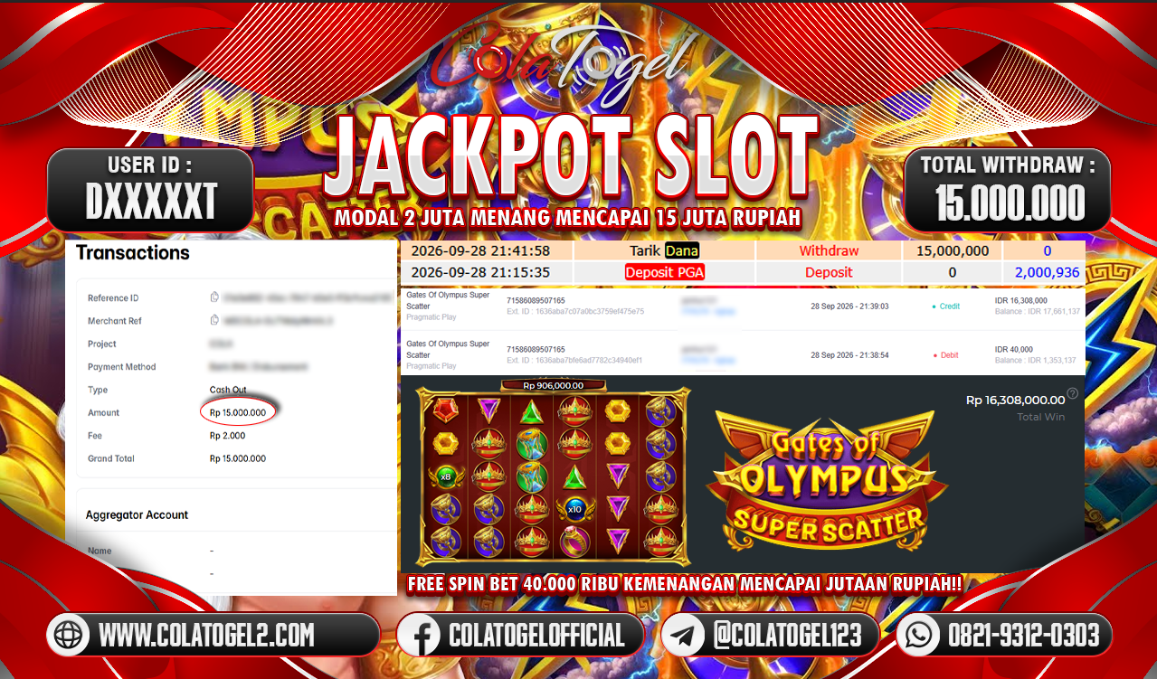 JACKPOT SLOT GACORR !!!