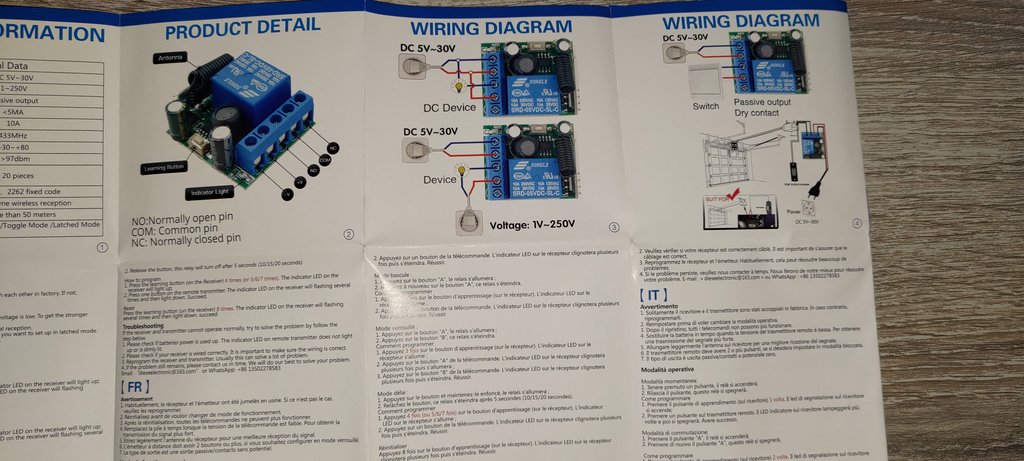 32-kanaals Relais Met Geïsoleerde Output Nat Contact Dc 24V Power Relais Over 2