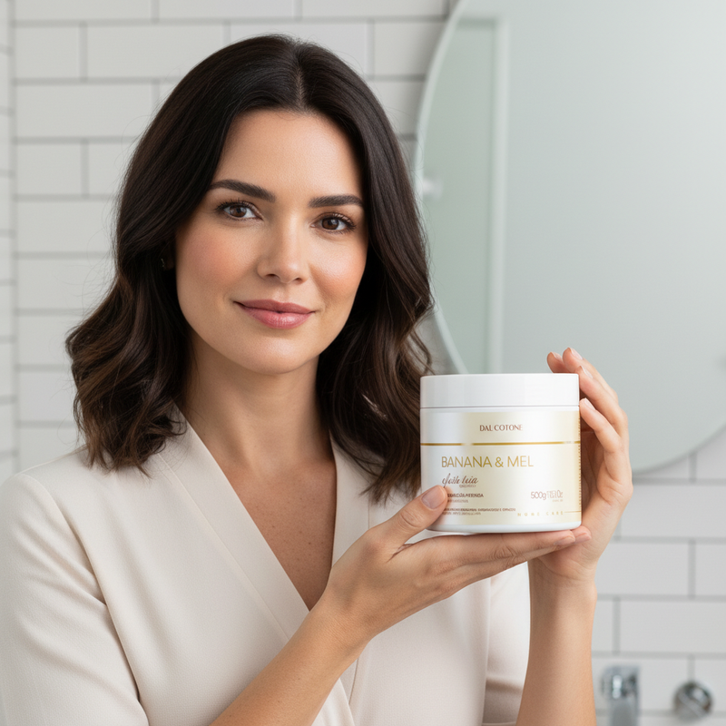 Tratamento Profissional Banana E Mel Dal Cotone