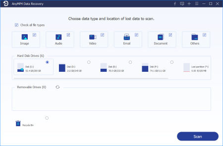 AnyMP4 Data Recovery 1.0.12 Multilingual