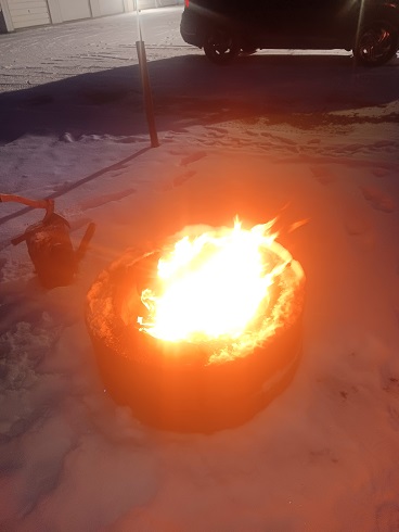 Fire Friend Moon