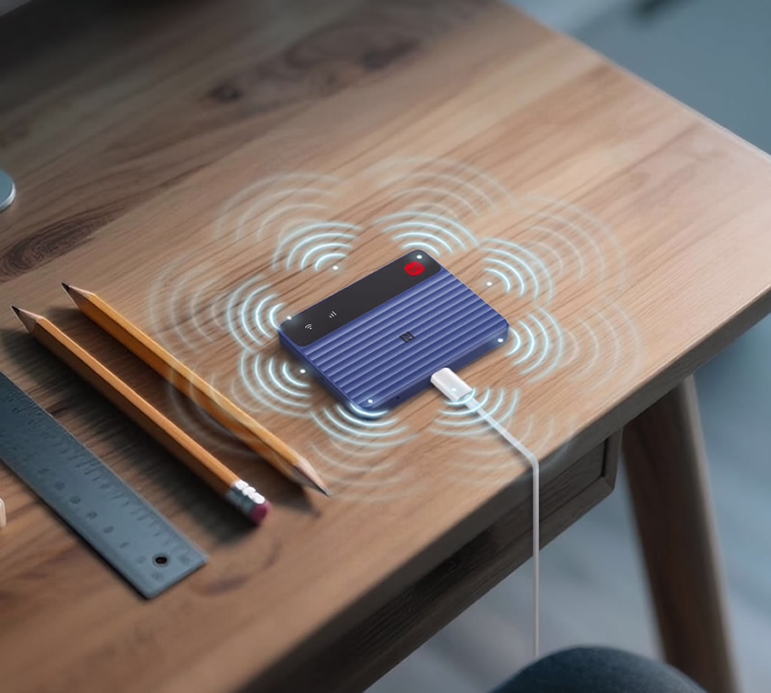 Bộ phát Wifi 5G ZTE F50 Pro thiết kế tinh tế