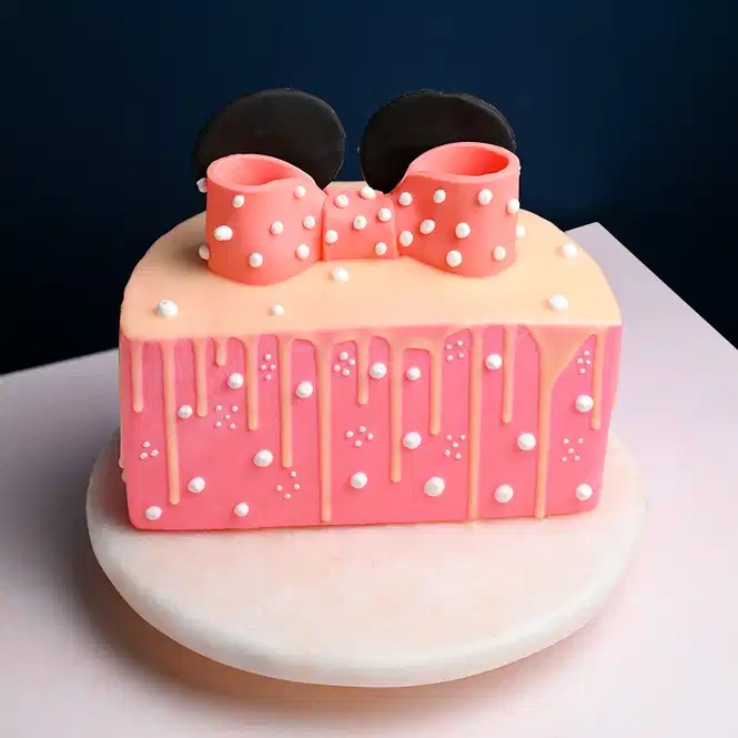 Minnie Mouse Half Cake1449