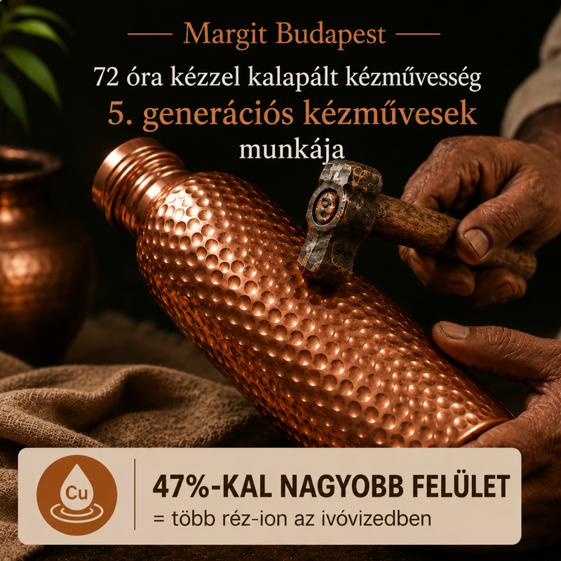 Kalapált, kézműves kivitel