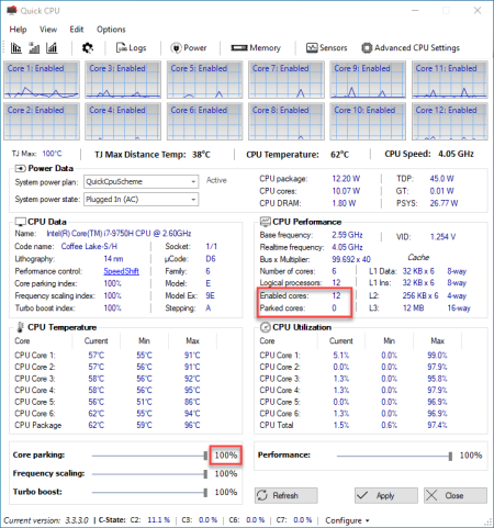 Quick CPU 3.6.1