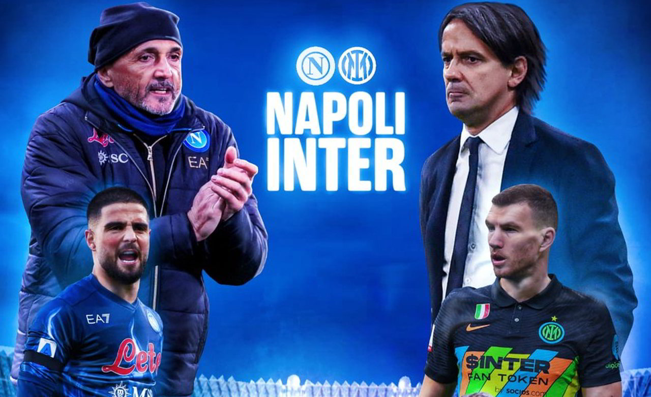 DIRETTA Napoli-Inter Streaming Live Alternativa Online TV, come vedere Gratis la Sfida Scudetto di Serie A