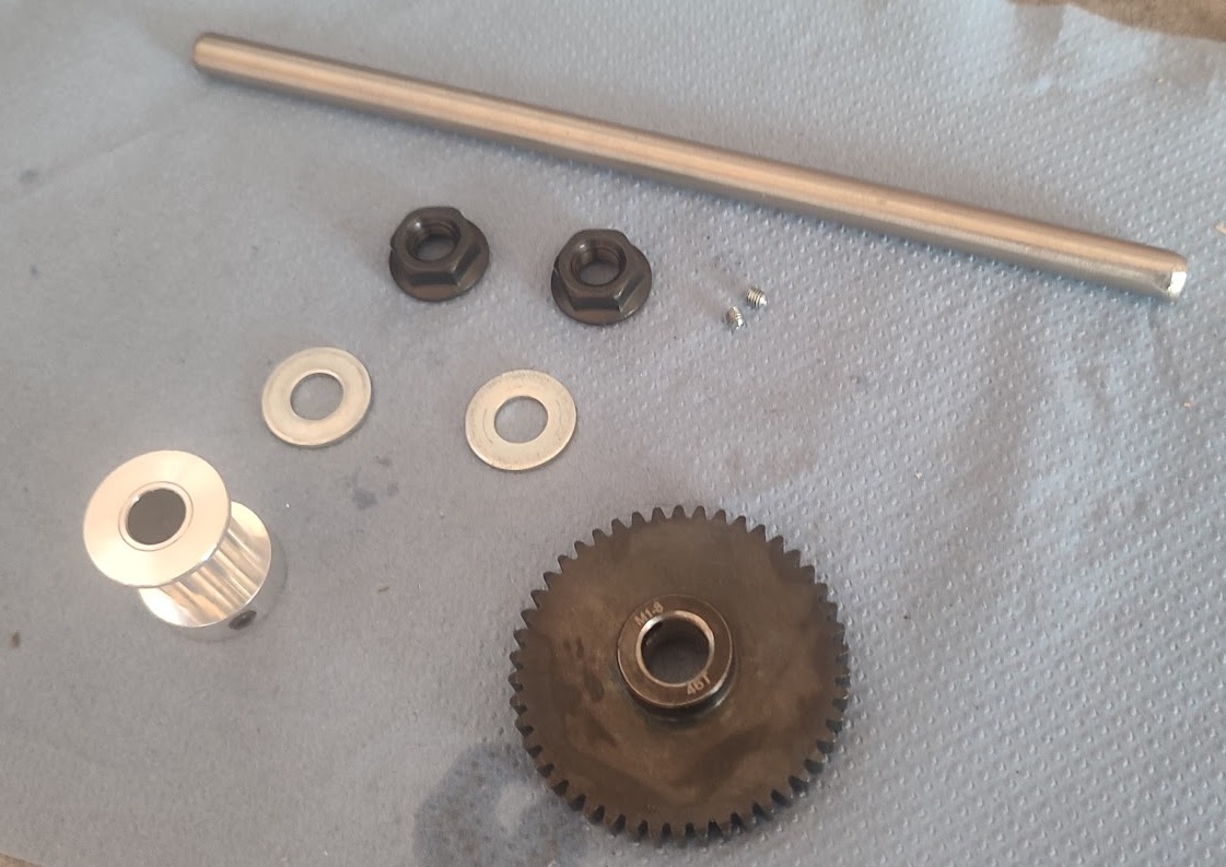 pièce axe primaire 2éme montage