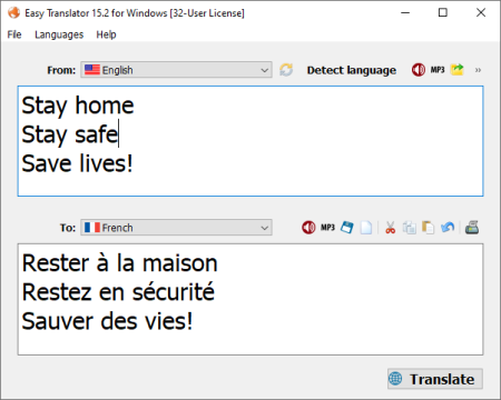 Easy Translator 15.2 Multilingual Portable