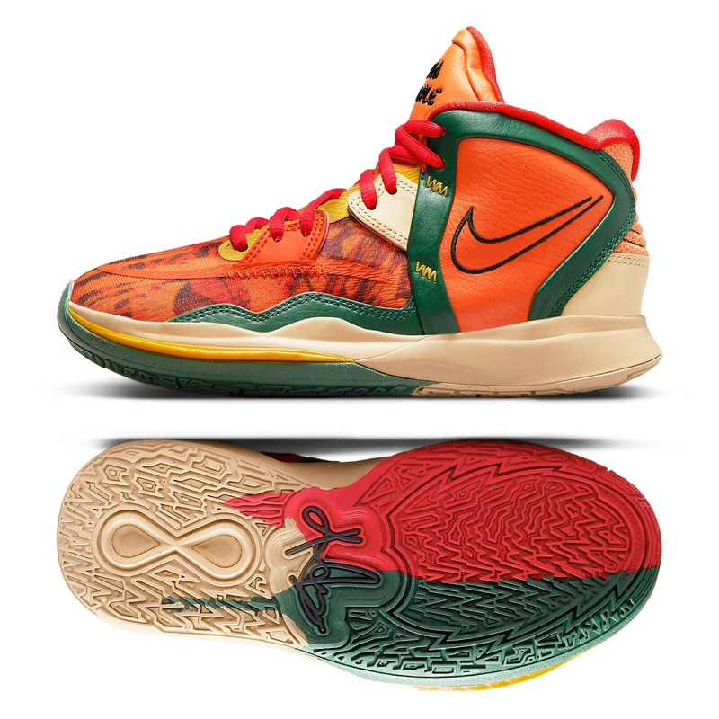 Nike Kyrie Infinity (GS) 1 World 1 People DD0334-800 Orange/Green