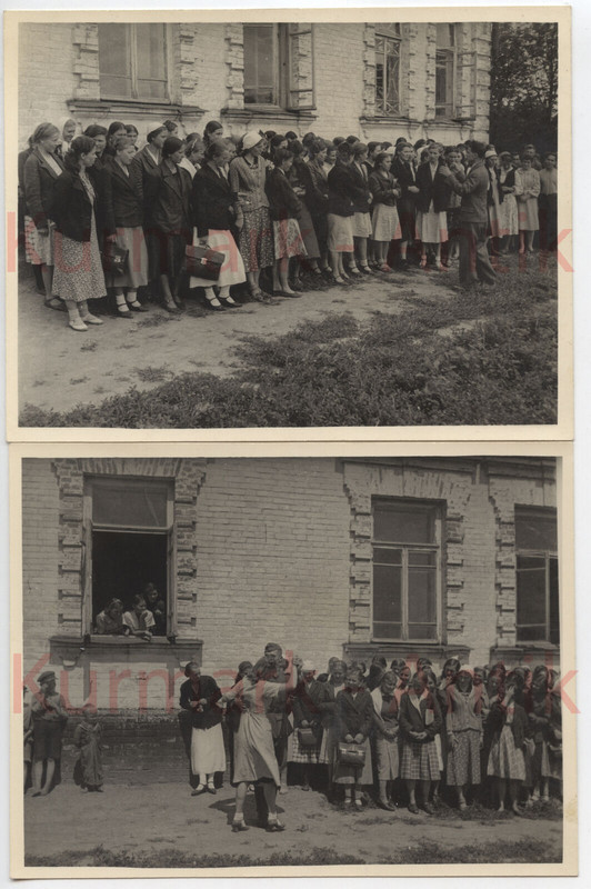 Fotos Wehrmacht Ukraine Poltawa Chorol Frau girls für Arbeit in 