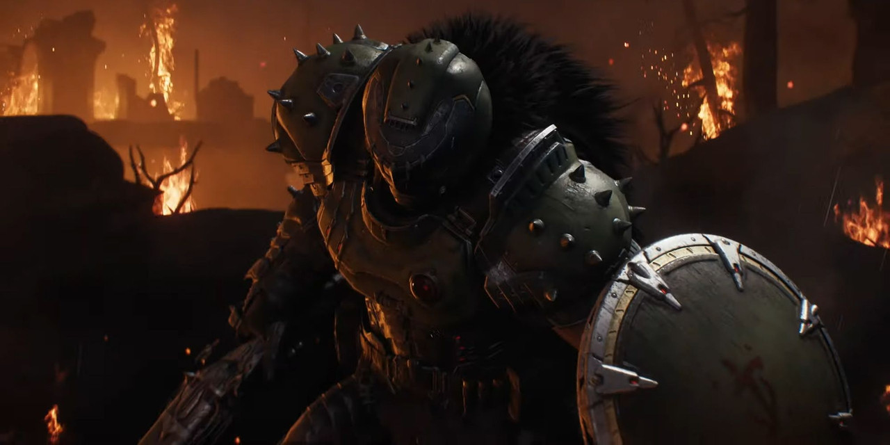 doom-dark-ages-doom-slayer-holding-shiel