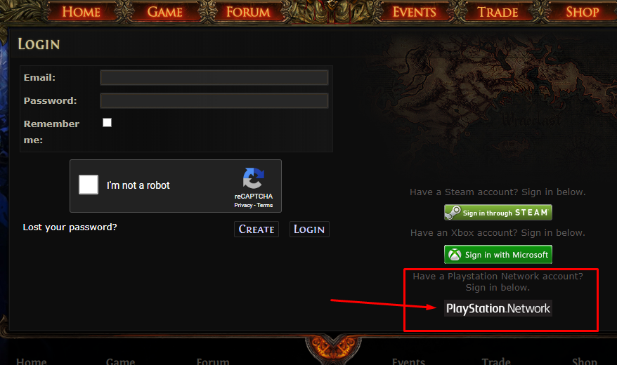 Help and Information How to login with PS4/PSN account? and How it works if my and PS4 email are the same? - Forum - Path of Exile