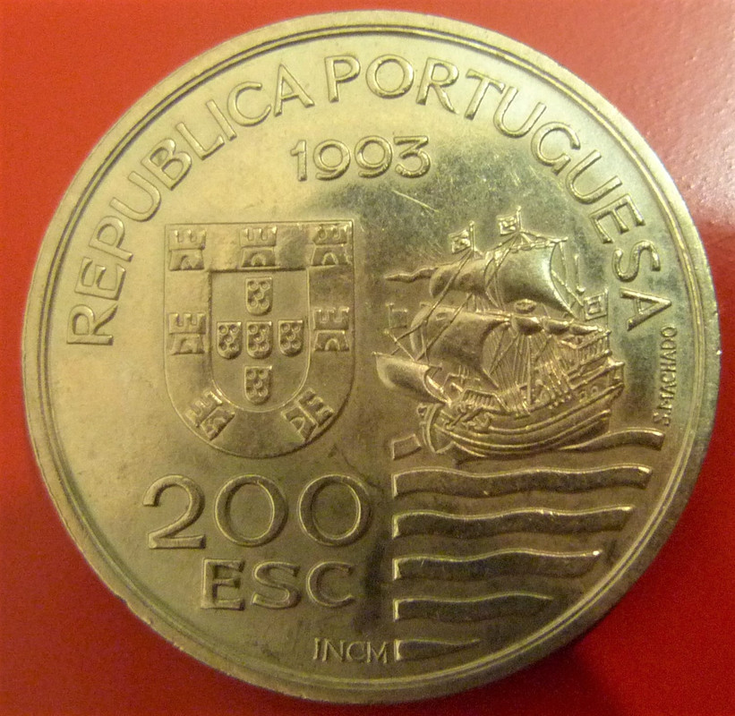 POR. 200 Escudos (1993, Enviados Daimos a Kiushu) - anv