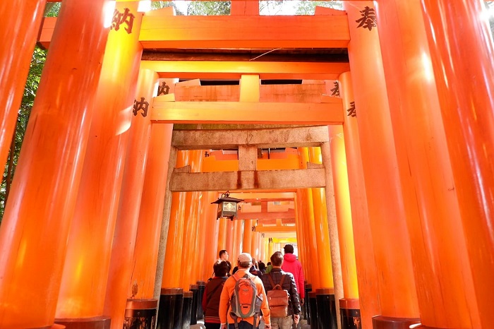 Salah satu destinasi wisata di Jepang.