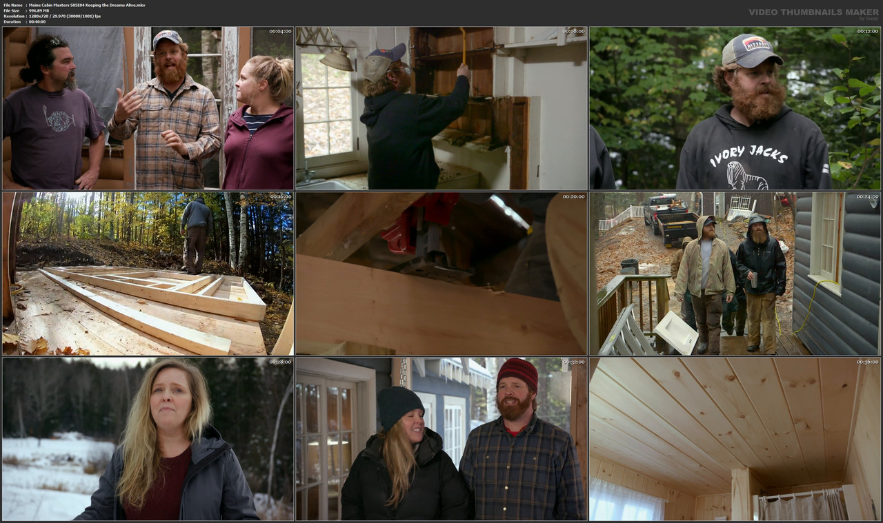 Maine Cabin Masters S05E04 Keeping the Dreams Alive.mkv