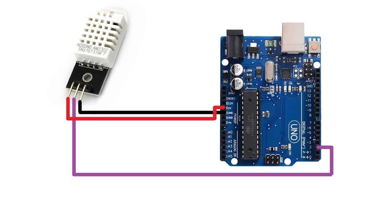 DHT22 Arduino Circuit