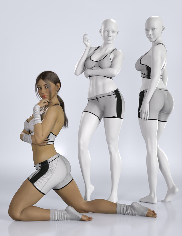 DT Pose Collection 03 for Genesis 8 and 8.1 Females and Genesis 9