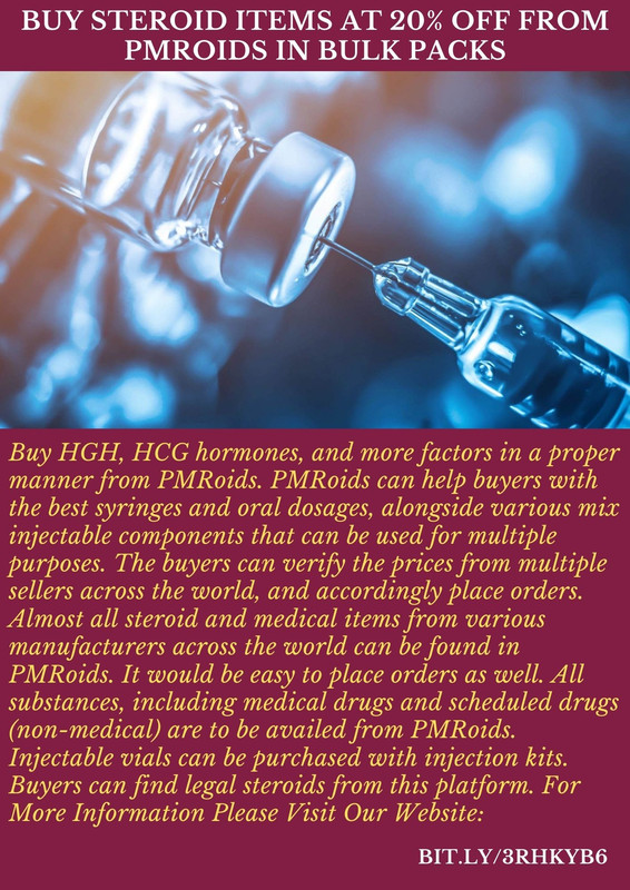 Buy Steroid Items at 20% Off from PMRoids in Bulk Packs