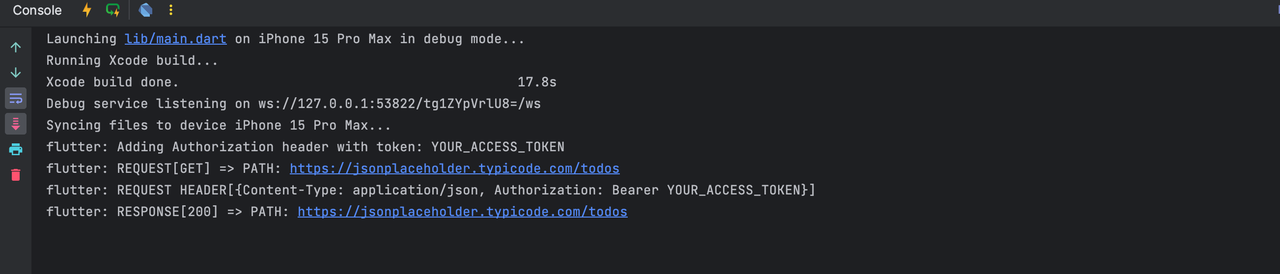 auth token