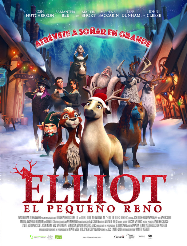 Portada - Elliot, el pequeño reno