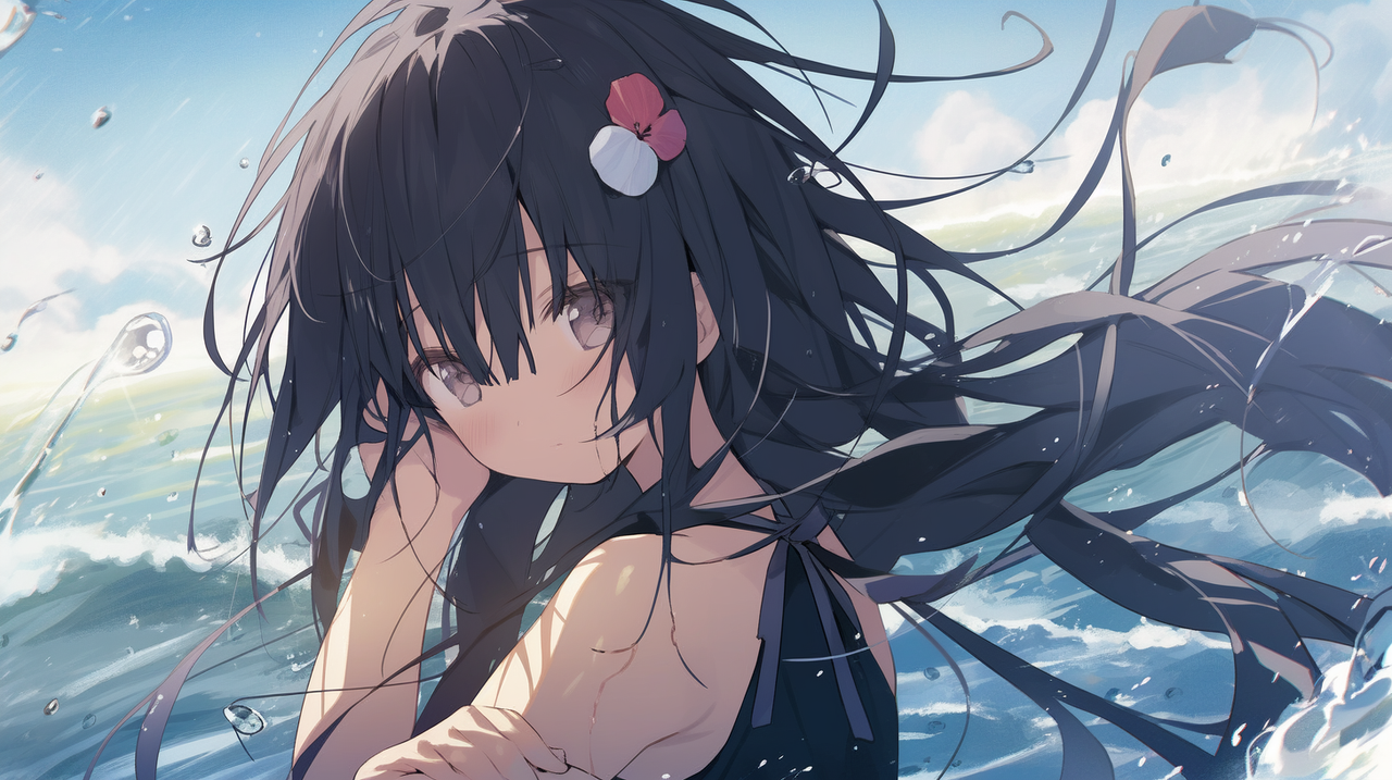 __Shakugan_no_Shana_Swimsuit_ocean_8bdb083e-bc5e-4baf-951e-231cf2975d7b