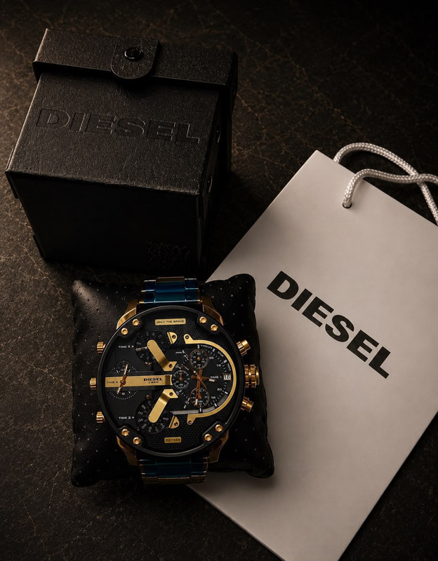 Reloj Diesel Gold Black Edition