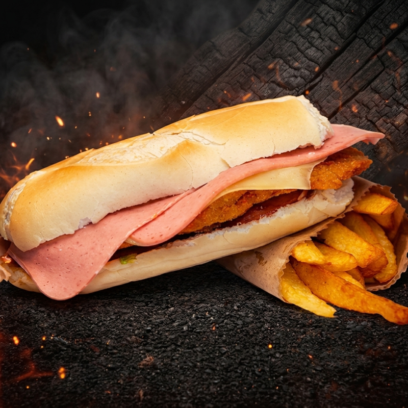 Sándwich Mila de Pollo