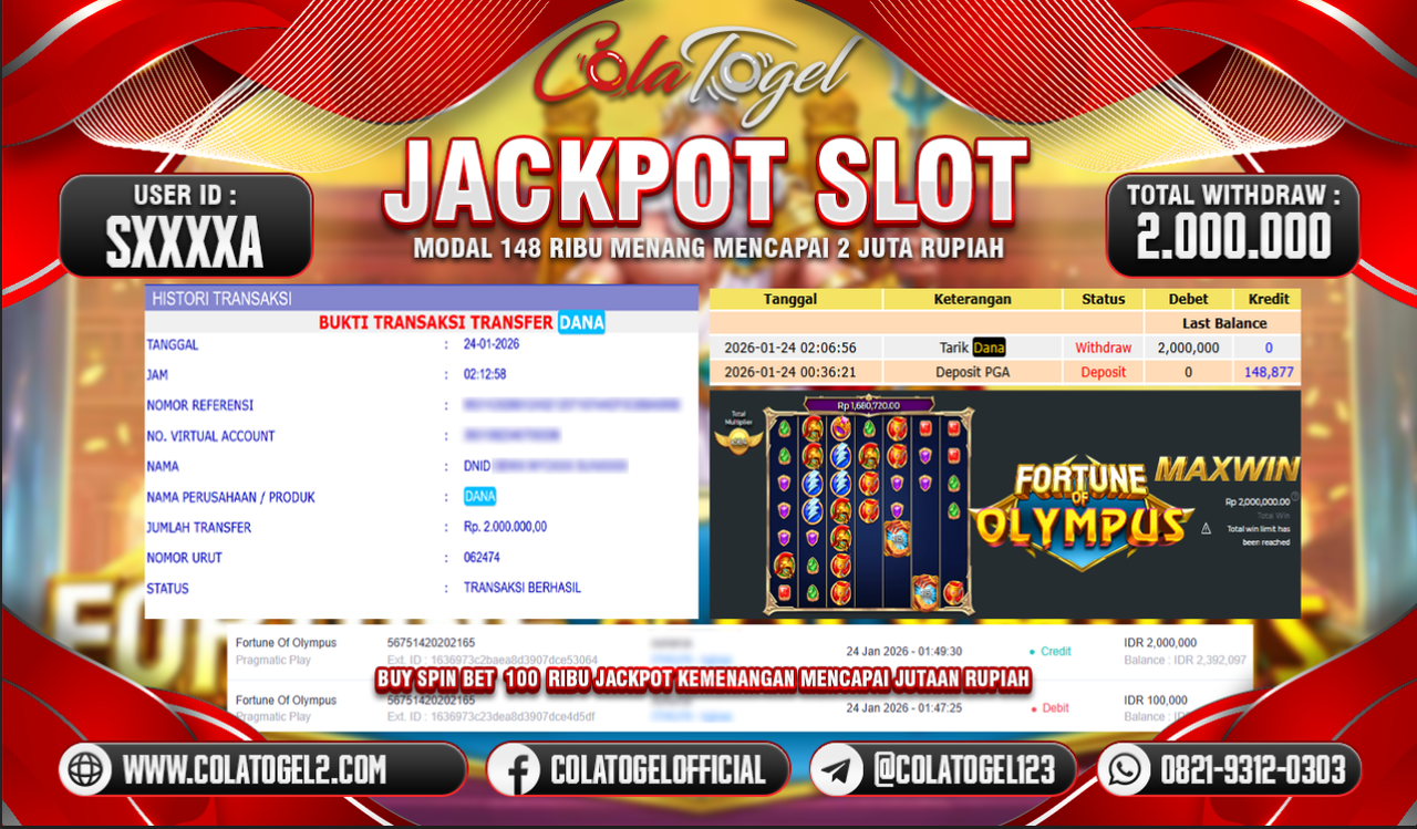 JACKPOT SLOT GACOR!!
