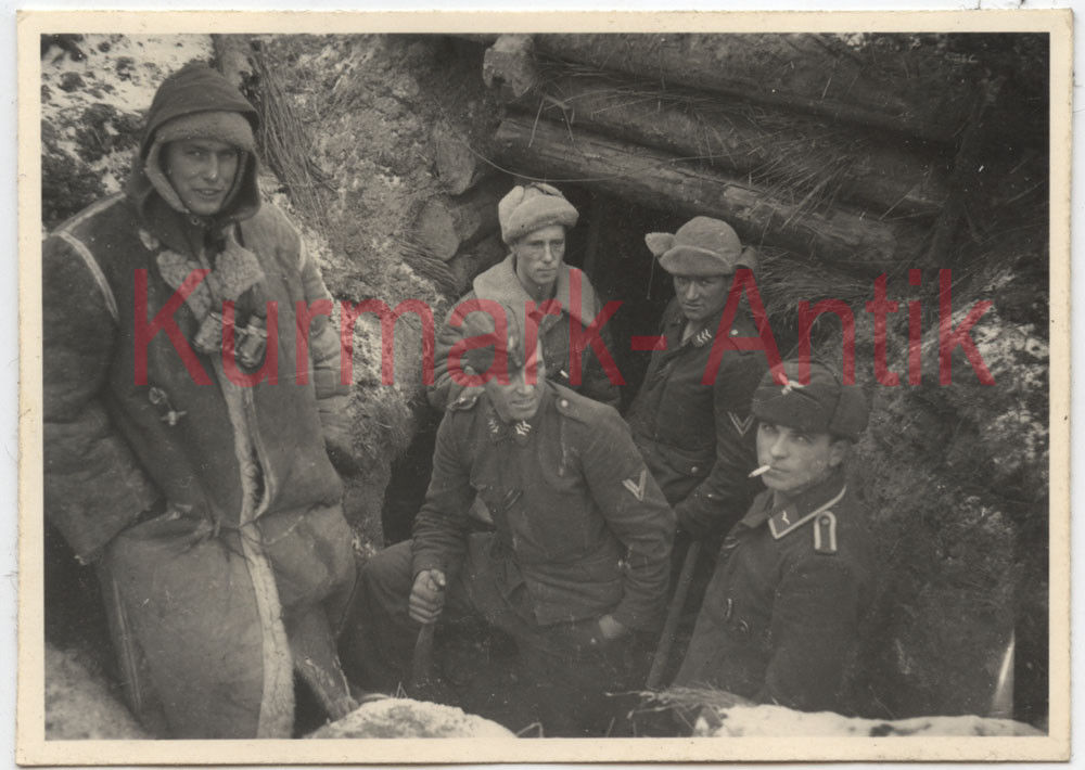 Fsch MG Btl Hans Rossberg Fallschirmjäger Russland 43 Front Bunker