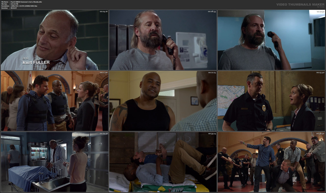 Psych S08E04 Someone's Got a Woody.mkv