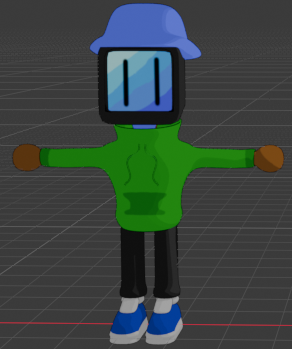 Two celshaded models with slightly different cel-shading method