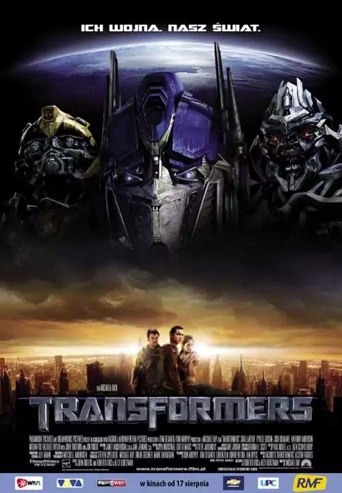 Transformers (2007) PL.AC3.DVDRip.XviD-GR4PE / Lektor PL