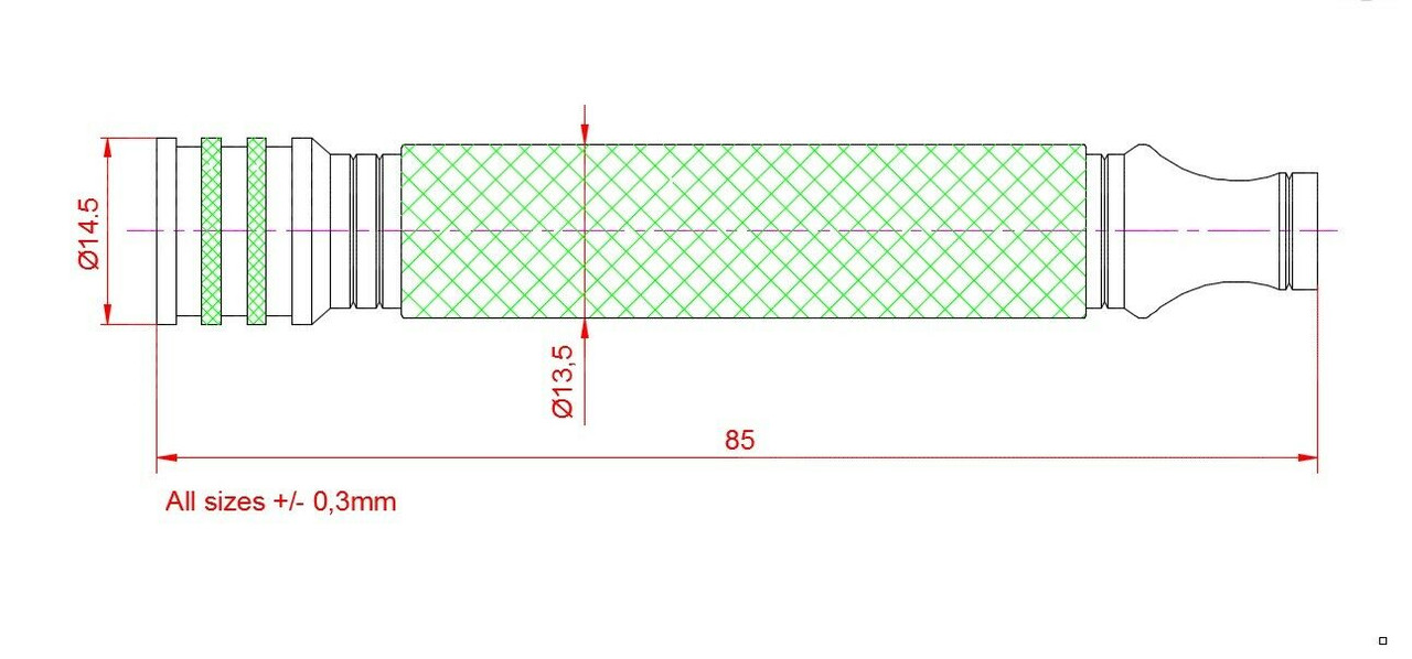 Stork - Falcon 85mmx13.5mm, 77g_4