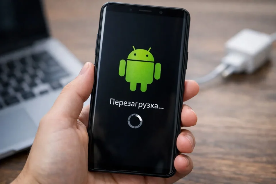 Телефон перезагружается