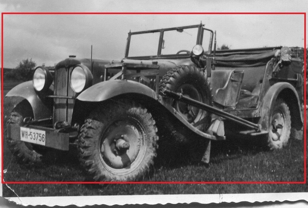 Foto 2WK WH Stabswagen