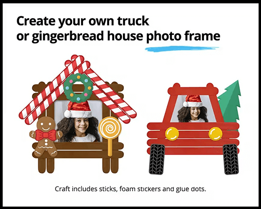 Kids Can Make Free Holiday Photo Frames at JCPenney’s Dec 9th Event