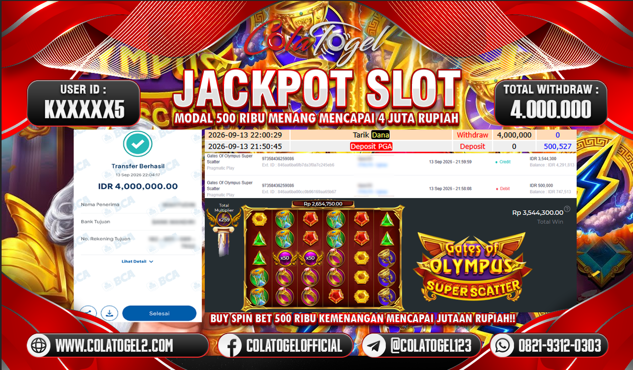JACKPOT SLOT GACORR!!