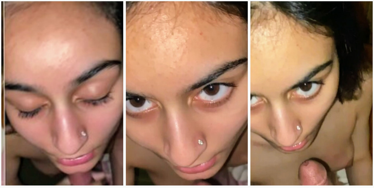 Desi girl sucking his dick exclusive