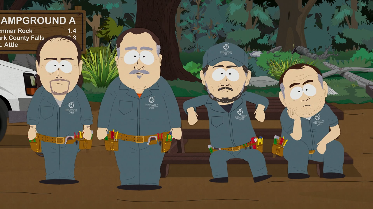 South Park S23E09 - Basic Cable [1080p x265 HEVC 10bit HULU WEB-DL AAC] [Prof]