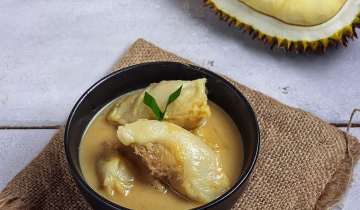Menyajikan Kolak Durian Dengan Cantik