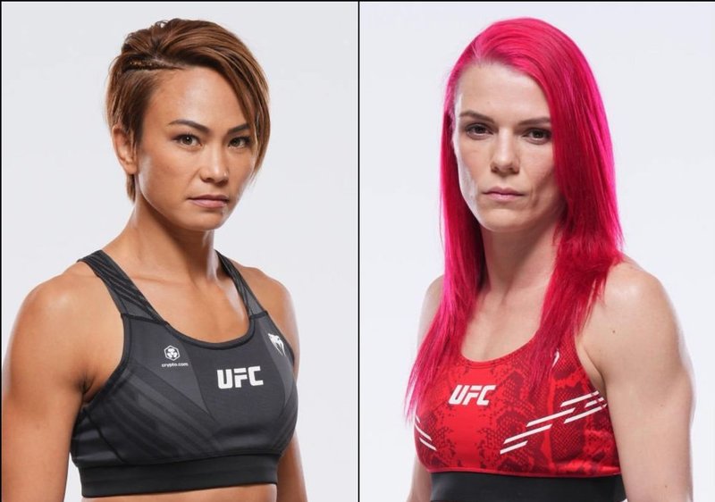Мишел Уотърсън срещу Джилиан Робъртсън на UFC 302