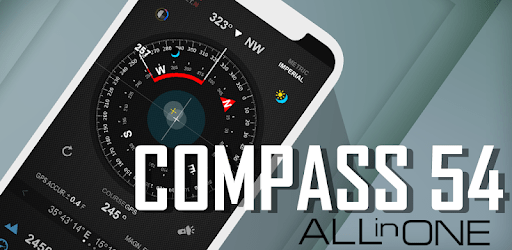 Compass 54 (All-in-One GPS, Weather, Map, Camera) v1.6