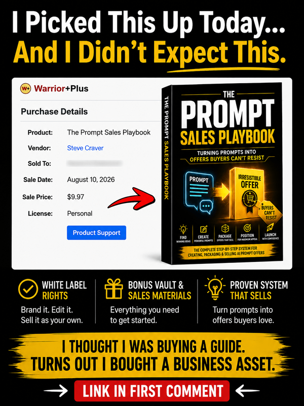 Prompt Sales Playbook Banner