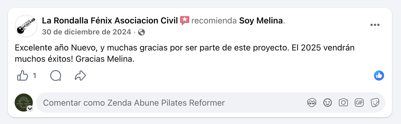 Comentario positivo