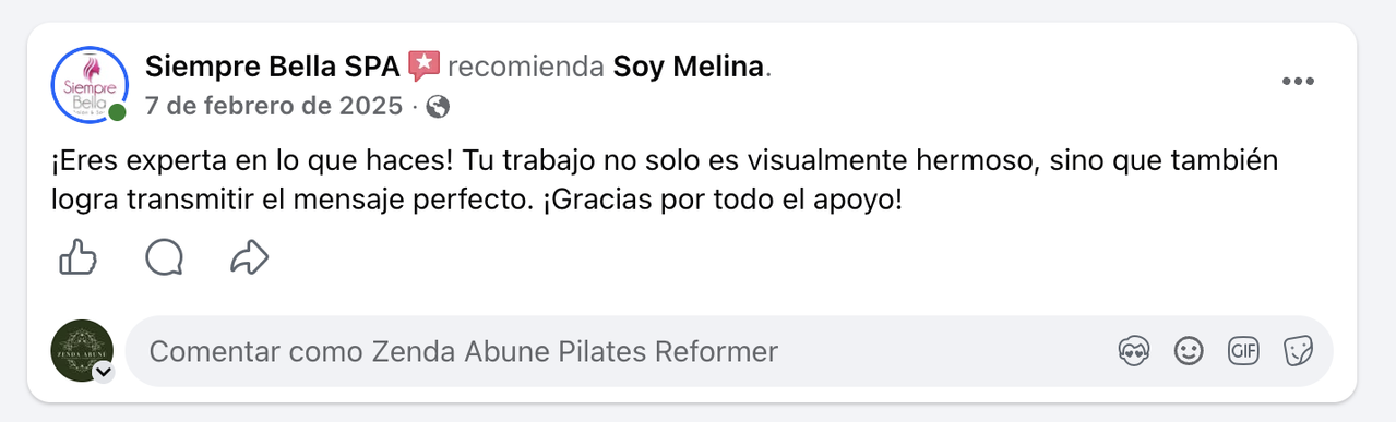 Comentario positivo